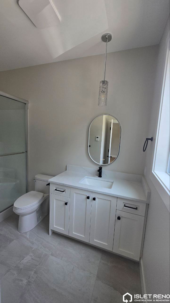Modern Bathroom Renovation on Vancouver Island