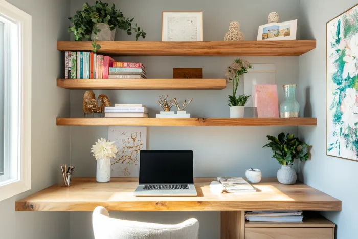 Custom Home Office Storage